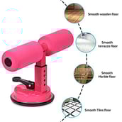 2 - beatXP Sit Up Bar for Floor,  Pink  Free Size 