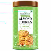 1 - NourishVitals Cookies,  0.120 kg  Almond (Sugar Free) 