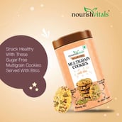4 - NourishVitals Cookies, 0.120 kg Multigrain (Sugar Free) Pack of 2
