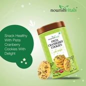 4 - NourishVitals Cookies, 0.120 kg Pista Cranberry Pack of 2