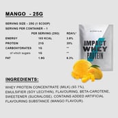 2 - Myprotein Impact Whey Protein,  0.055 lb  Mango 