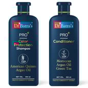 1 - Dr Batra's Pro+ Color Protection Shampoo & Conditioner Combo,  2 Piece(s)/Pack  for Colour Treated Hair 