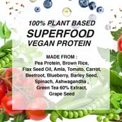 2 - Leopard Nutrition Vegan Protein,  0.99 lb  Vanilla 