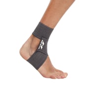 2 - Nivia Orthopedic Compression Ankle Wraps,  Dark Grey  Free Size 