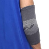 5 - Nivia Orthopedic Elbow Support Knitted,  Grey  Medium 