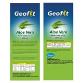 2 - Geofit Aloe Vera Juice,  500 ml  Unflavoured Pack of 2 