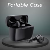 5 - Zebronics Zeb-Sound Bomb S101 Wireless Earbuds,  Black 