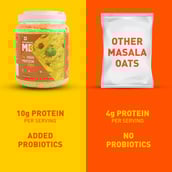 8 - MuscleBlaze High Protein Oats,  1 kg  Masala Max