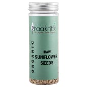 1 - Praakritik Organic Raw Sunflower Seeds (Pack of 2),  Unflavoured  150 g 