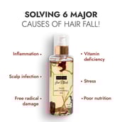 3 - Kapiva Hair Rituals Tulsi Anti Hairfall Oil, 200 ml for All Hair Types