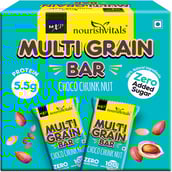 2 - NourishVitals Multi Grain Bar,  5 bar(s)  Choco Chunk Nut 