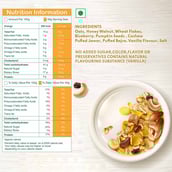 5 - UNIFIT Granola Honey + Walnut + Blueberry,  500 g  Unflavoured 