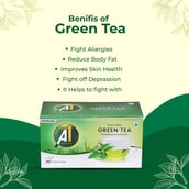 8 - A1 Indya Natural Green Tea,  30 Tea Bag(s)  Unflavoured 