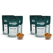 1 - Snackible Sriracha Quinoa Puffs,  Unflavoured (Pack of 6)  35 g 