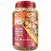1 - MuscleBlaze High Protein Wheat Cereal,  1 kg  Strawberry Blast 