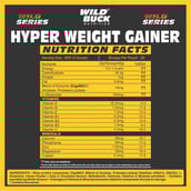 3 - Wild Buck Hyper Weight Gainer,  2.2 lb  Malt Chocolate 