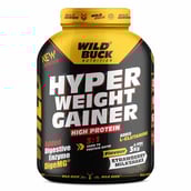 1 - Wild Buck Hyper Weight Gainer,  6.6 lb  Strawberry Milkshake 