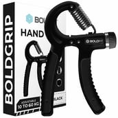 1 - Boldfit Adjustable Hand Grip Strengthener,  Black 40 Kg 