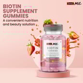 5 - SwisseMe Biotin with Vitamin B12 C & E,  30 gummies  Unflavoured 