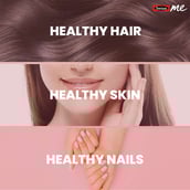 6 - SwisseMe Biotin with Vitamin B12 C & E,  30 gummies  Unflavoured 