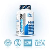 2 - Evlution Nutrition (EVL) L-Carnitine 500, 120 capsules Unflavoured