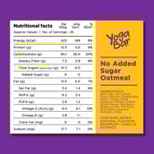 5 - Yogabars Oatmeal,  1 kg  No Added Sugar 