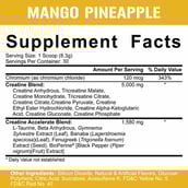 2 - Rich Piana - 5% Nutrition Crea-Ten,  Mango Pineapple  0.50 lb 