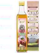 2 - Wow Life Science Organic Apple Cider Vinegar, 500 ml Unflavoured