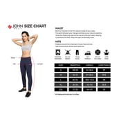 3 - John Ally Women's Gym Zipper Track Pant with Sweat Wicking,  Jet Black  Large 