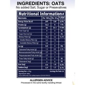 4 - Lawrence Mills Oats,  1 kg  100% Natural & Whole Grain 