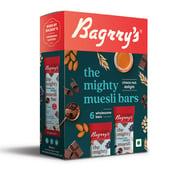 7 - Bagrrys The Mighty Muesli Bars,  6 Piece(s)/Pack  Choco Nut Delight 