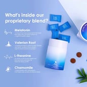 3 - VI & ASH Melatonin,  30 gummies  Orange 