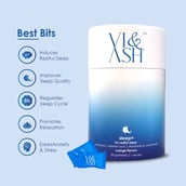 2 - VI & ASH Melatonin,  30 gummies  Orange (Pack of 3) 