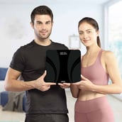 2 - beatXP Weighing Scale Actifit Breeze,  Black 