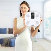 2 - beatXP SmartPlus Prime Weighing Scale with BMI, White