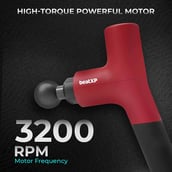 5 - beatXP Bolt Prime Deep Tissue Massager Gun, Crimson Red