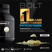 5 - Bolt Whey Isolate Super-Charged With Phycocyanin, 5 lb Irani Saffron Pistachio