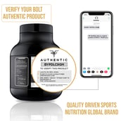 4 - Bolt Whey Protein Super-Charged With Phycocyanin, 5 lb Saffron Pistachio