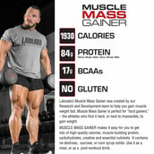 3 - Labrada Muscle Mass Gainer, 6 lb Vanilla