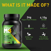 7 - MuscleBlaze Plant Protein OP, 2.2 lb Rich Chocolate