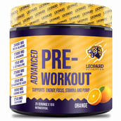 1 - Leopard Nutrition Advanced Pre-Workout,  0.55 lb  Orange 