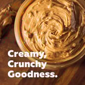 5 - Yogabars Crunchy Peanut Butter,  1 kg  Crunchy & Yummy 