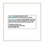 HealthKart Amla Juice, Unflavoured 0.5 L(Ingredient)