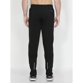5 - John Ally Men's Gym & Sports Trackpant with Two Zipper Pockets,  Jet Black  Small 