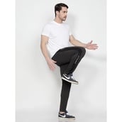 7 - John Ally Men's Gym & Sports Trackpant with Two Zipper Pockets,  Gunmetal Grey  Large 