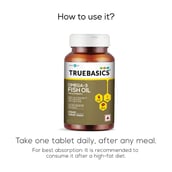 8 - TrueBasics Fish Oil with 1250mg Omega-3 560mg EPA 400mg DHA OP,  90 capsules 