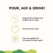 11 - Kapiva Neem Juice (For Healthy Hair & Skin),  Unflavoured  1 L 