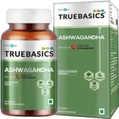 1 - TrueBasics Ashwagandha with 600 mg of KSM-66 OP,  60 capsules 