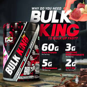 3 - Doctor'S Choice Bulk King Advanced Mass and Weight Gainer,  11 lb  Strawberry Banana Milkshake 