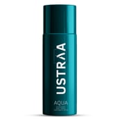 2 - Ustraa Deodorant Body Spray for Men, 150 ml Aqua (Pack of 3)
